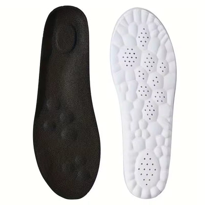 High Elasticity Latex Sport Insoles Soft Shoe Pads Arch Support Orthotic Insoles Breathable Deodorant Insole.